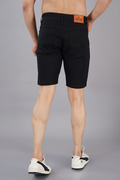 Men Basic Denim Shorts