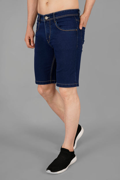 Men Basic Denim Shorts